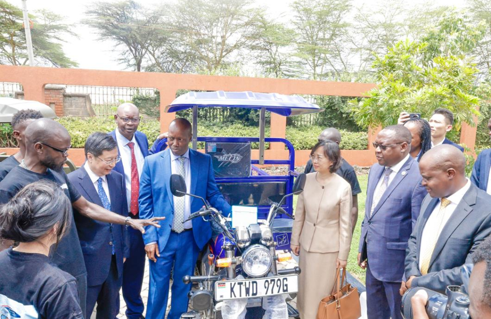 يهدف الحدث الذي يستمر لمدة أسبوع إلى تعزيز العلاقات التجارية لكينيا مع واحدة من أكبر مدن الصين ، تشونغتشينغ